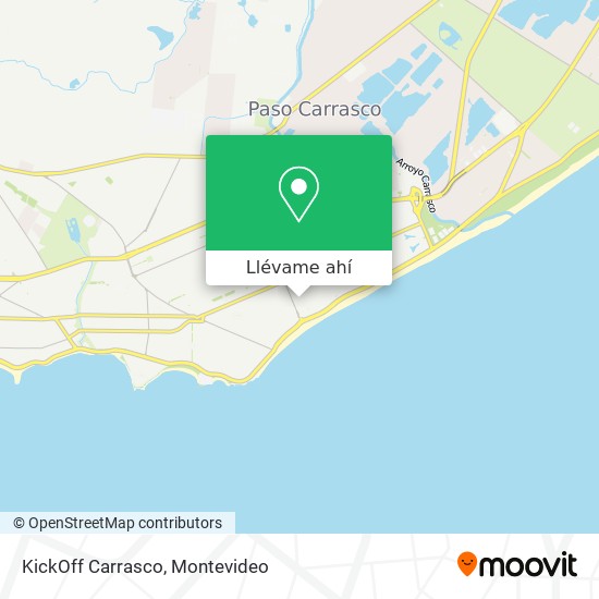 Mapa de KickOff Carrasco