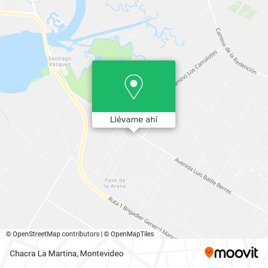 Mapa de Chacra La Martina