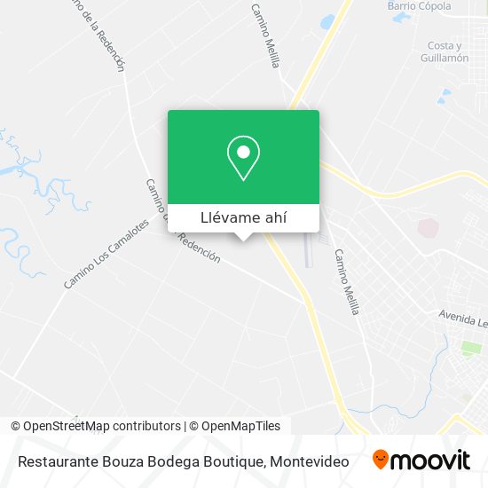 Mapa de Restaurante Bouza Bodega Boutique