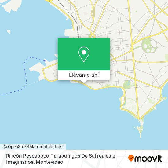 Mapa de Rincón Pescapoco Para Amigos De Sal reales e Imaginarios