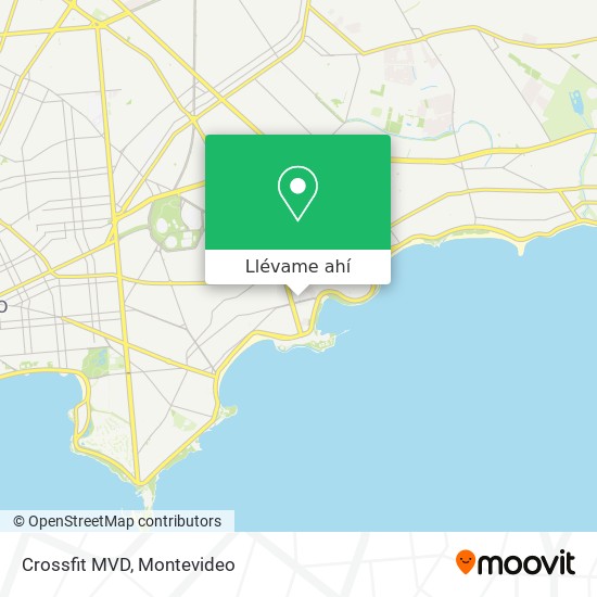 Mapa de Crossfit MVD