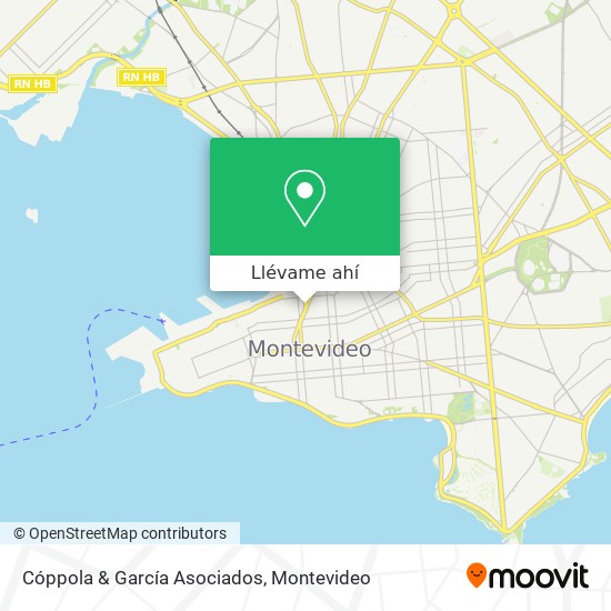 Mapa de Cóppola & García Asociados