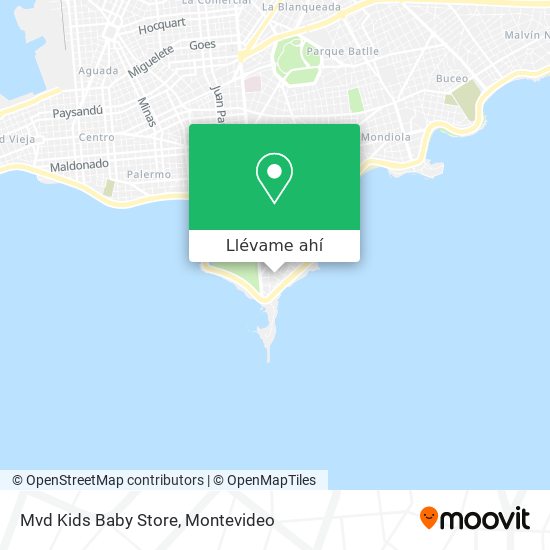 Mapa de Mvd Kids Baby Store