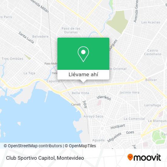Mapa de Club Sportivo Capitol