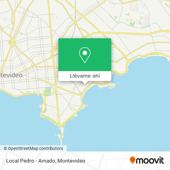 Mapa de Local Pedro - Amado