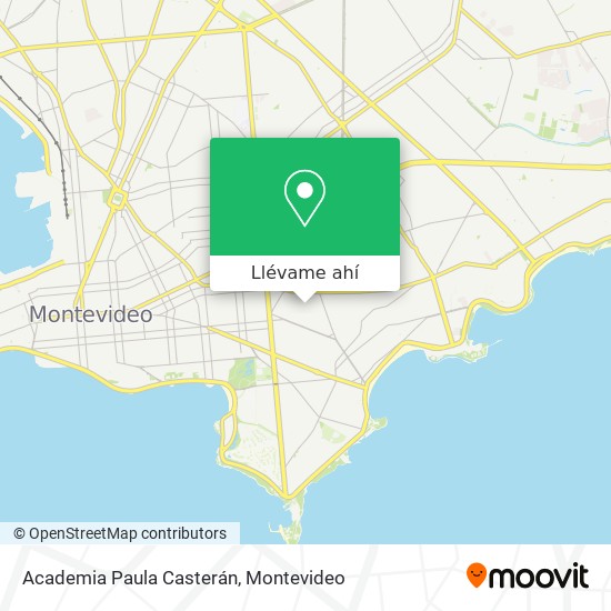 Mapa de Academia Paula Casterán