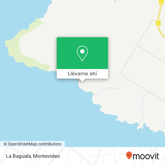 Mapa de La Baguala