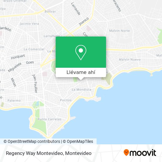 Mapa de Regency Way Montevideo