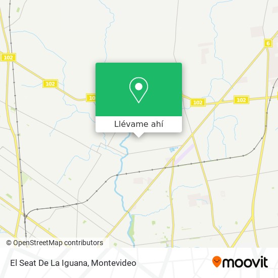 Mapa de El Seat De La Iguana