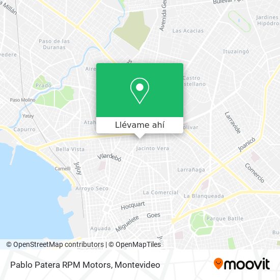 Mapa de Pablo Patera RPM Motors