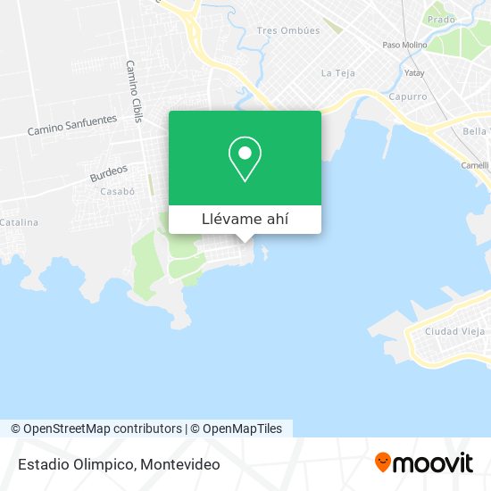 Mapa de Estadio Olimpico