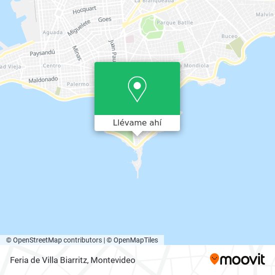 Mapa de Feria de Villa Biarritz