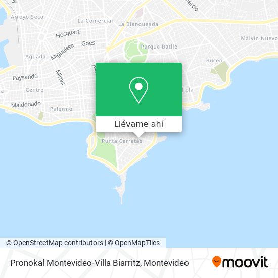 Mapa de Pronokal Montevideo-Villa Biarritz