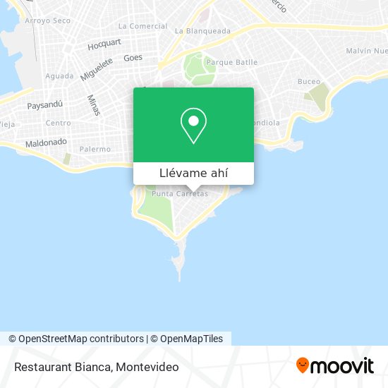 Mapa de Restaurant Bianca