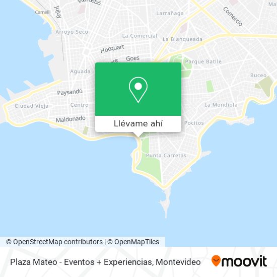 Mapa de Plaza Mateo - Eventos + Experiencias