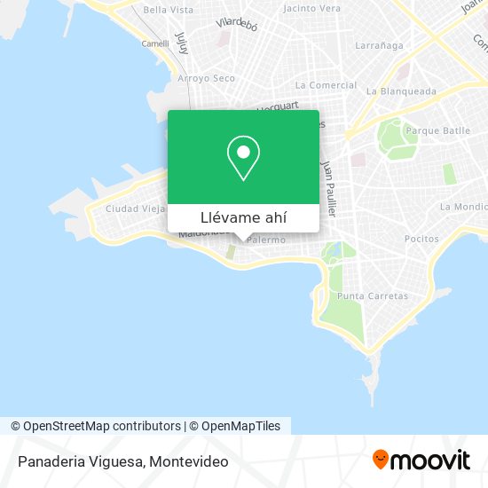 Mapa de Panaderia Viguesa