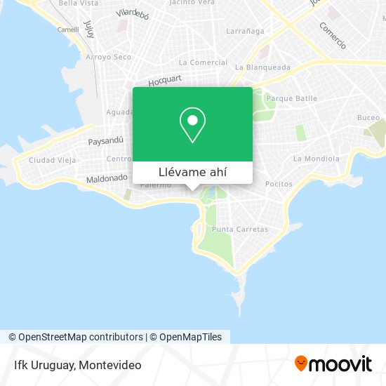 Mapa de Ifk Uruguay
