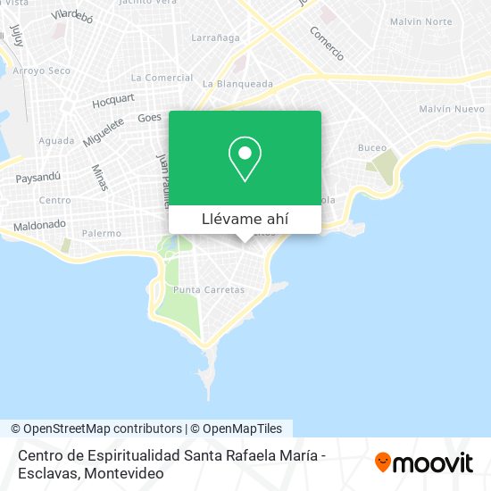 Mapa de Centro de Espiritualidad Santa Rafaela María - Esclavas