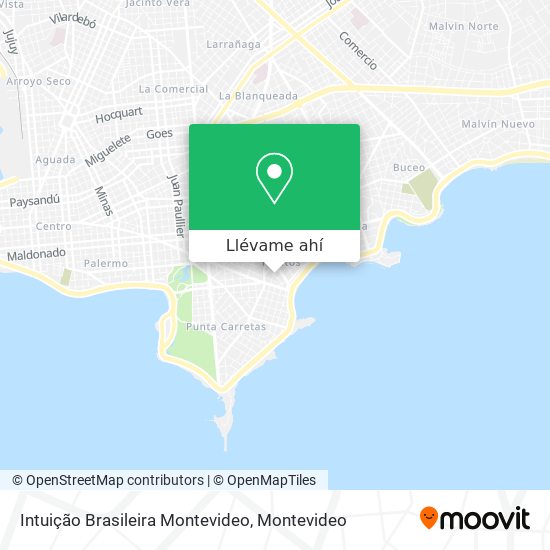 Mapa de Intuição Brasileira Montevideo