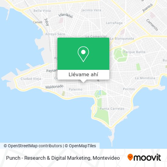 Mapa de Punch - Research & Digital Marketing