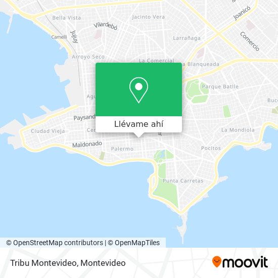 Mapa de Tribu Montevideo