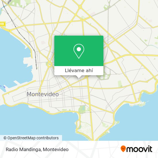 Mapa de Radio Mandinga