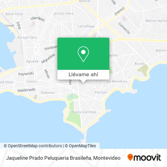 Mapa de Jaqueline Prado Peluqueria Brasileña