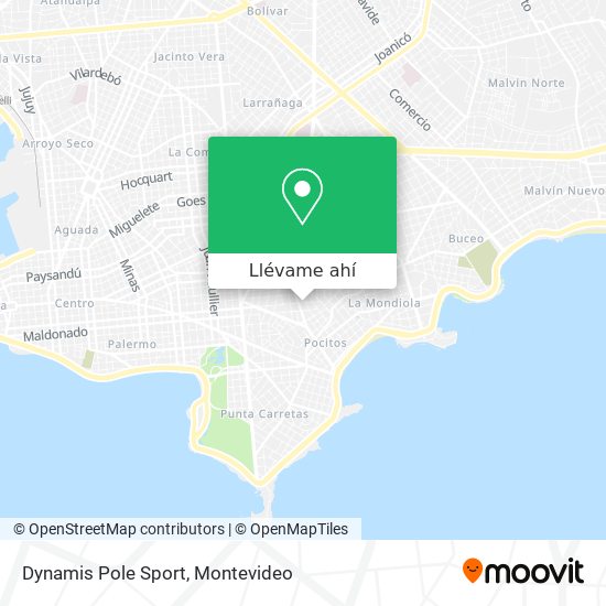 Mapa de Dynamis Pole Sport