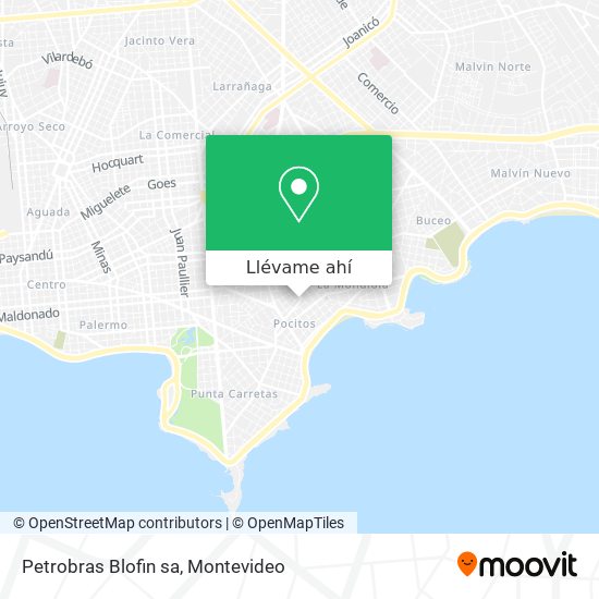 Mapa de Petrobras Blofin sa