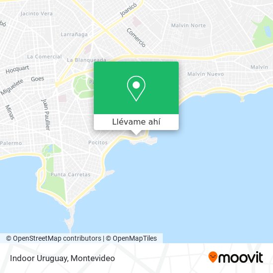 Mapa de Indoor Uruguay