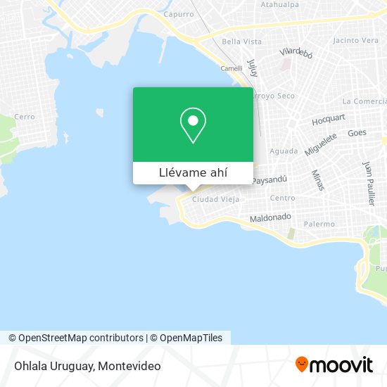 Mapa de Ohlala Uruguay