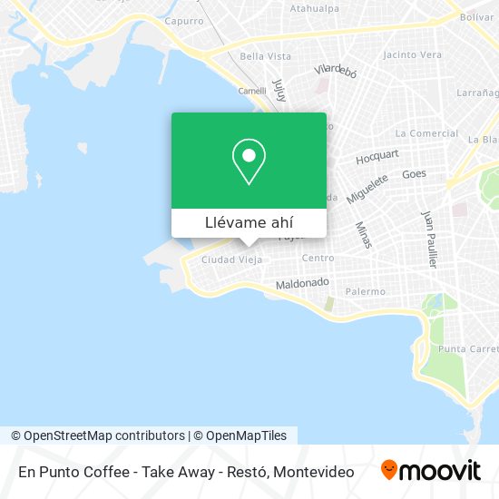 Mapa de En Punto Coffee - Take Away - Restó