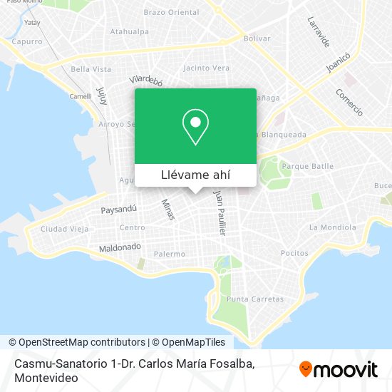 Mapa de Casmu-Sanatorio 1-Dr. Carlos María Fosalba