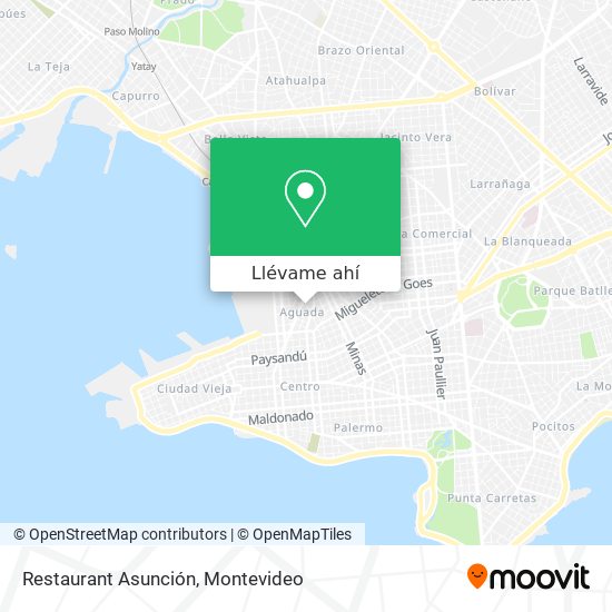Mapa de Restaurant Asunción