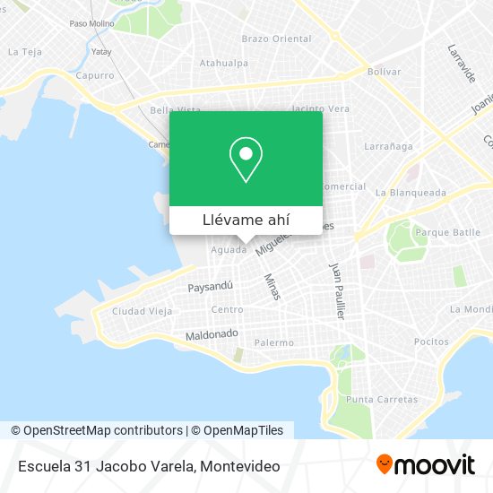 Mapa de Escuela 31 Jacobo Varela