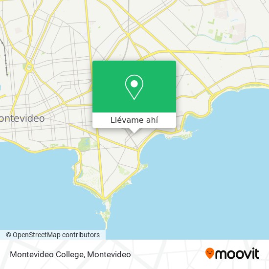 Mapa de Montevideo College