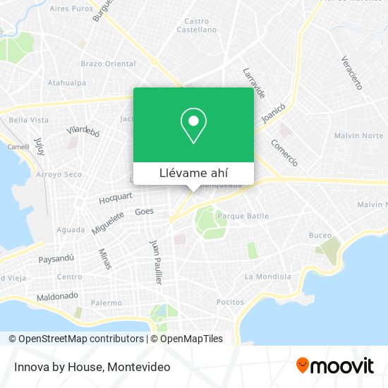 Mapa de Innova by House