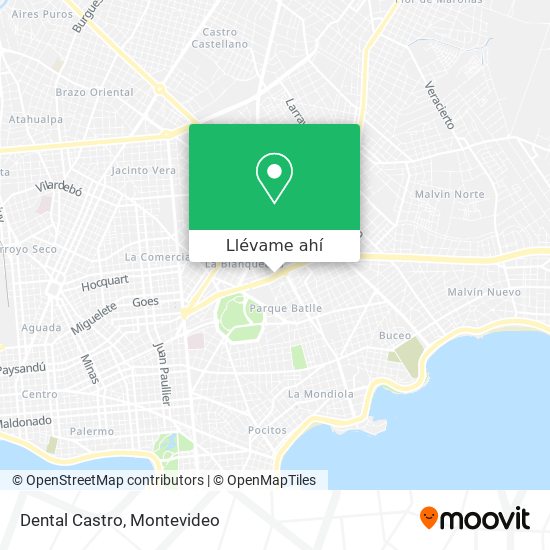 Mapa de Dental Castro