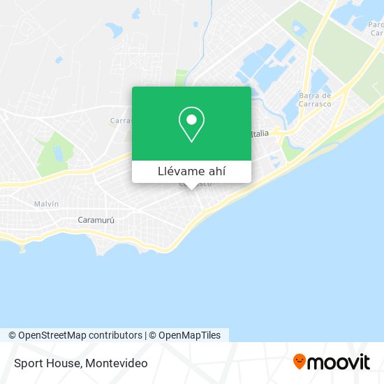 Mapa de Sport House