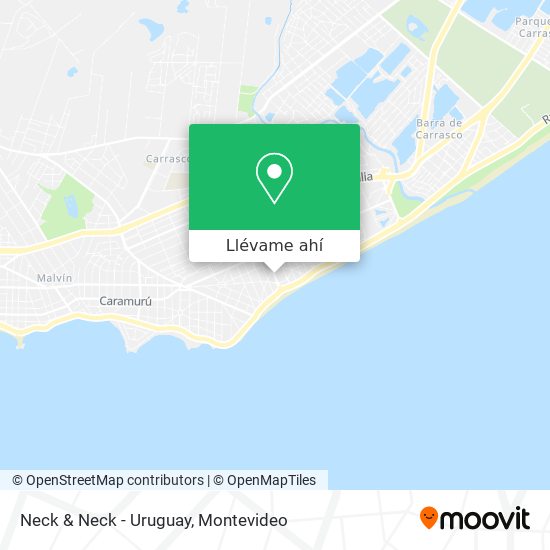 Mapa de Neck & Neck - Uruguay