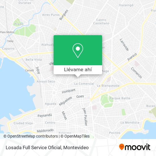 Mapa de Losada Full Service Oficial