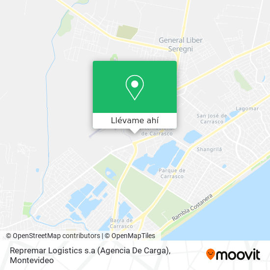 Mapa de Repremar Logistics s.a (Agencia De Carga)