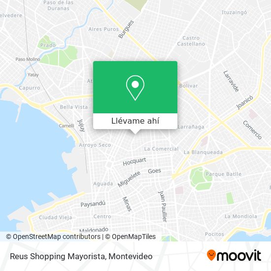Mapa de Reus Shopping Mayorista