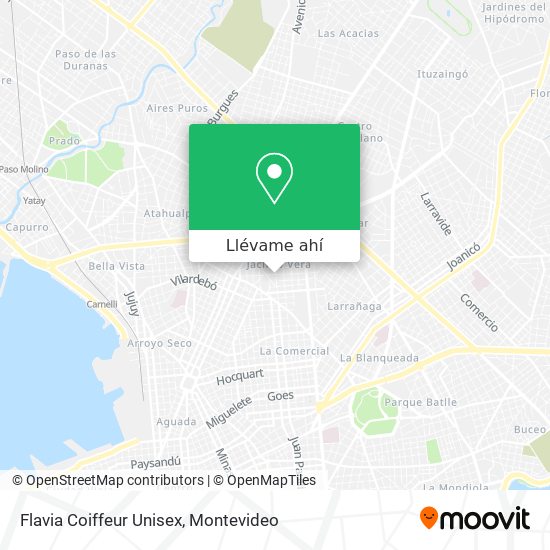 Mapa de Flavia Coiffeur Unisex