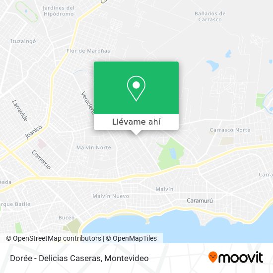 Mapa de Dorée - Delicias Caseras