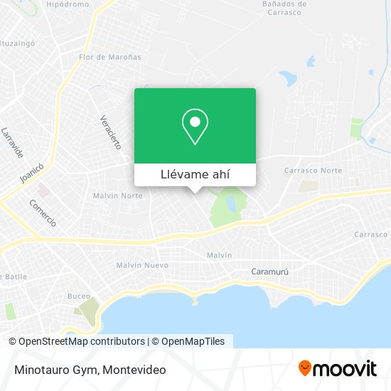 Mapa de Minotauro Gym