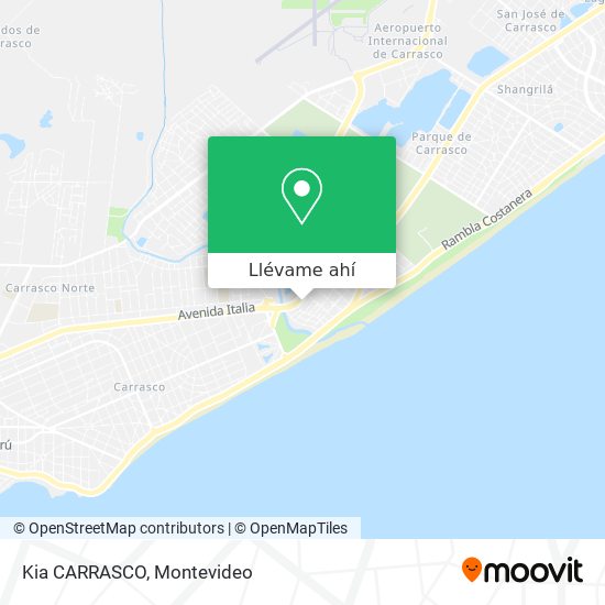 Mapa de Kia CARRASCO