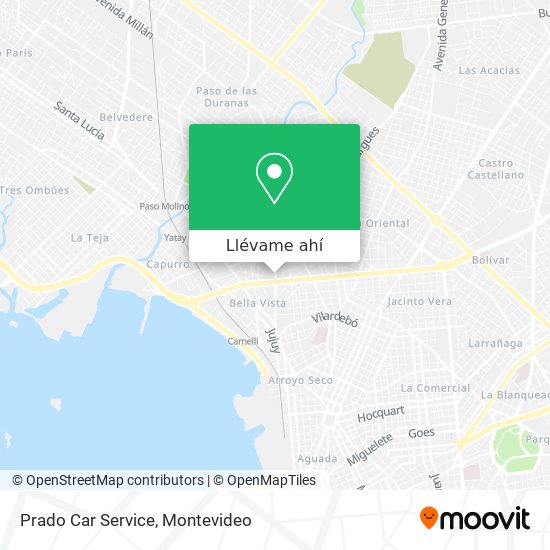 Mapa de Prado Car Service