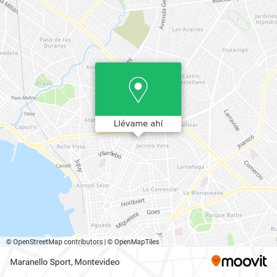 Mapa de Maranello Sport