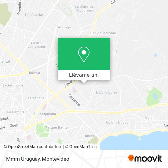 Mapa de Mmm Uruguay